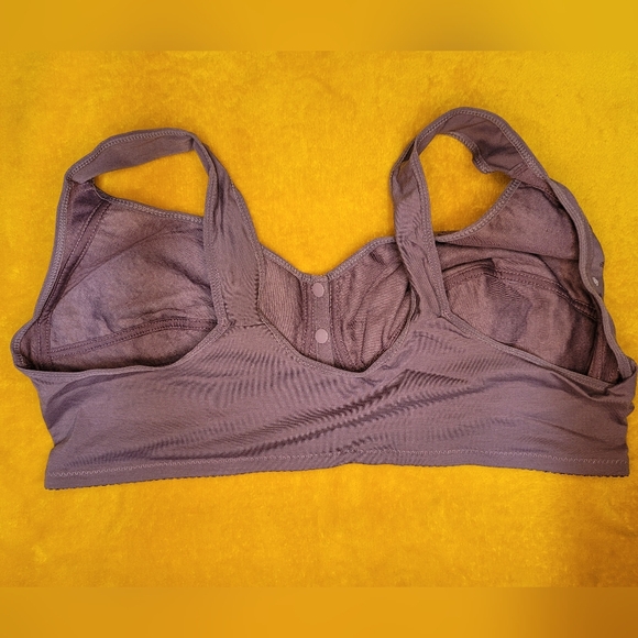 Wireless, unlined bra, deep lavender NWOT - Picture 2 of 6